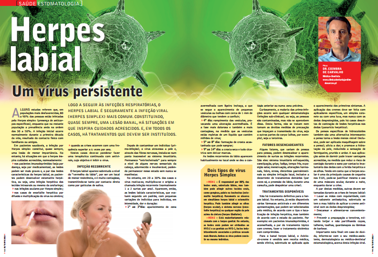 Herpes Labial